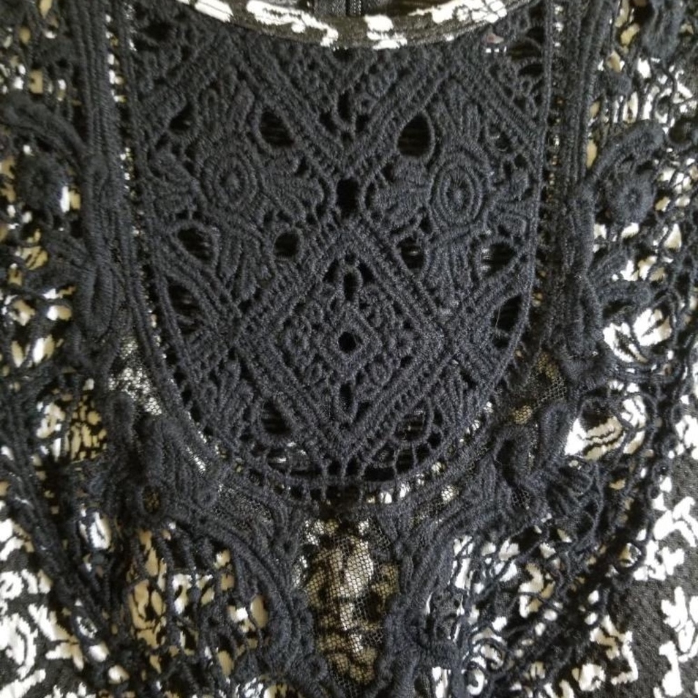 Black/White/Grey Dress